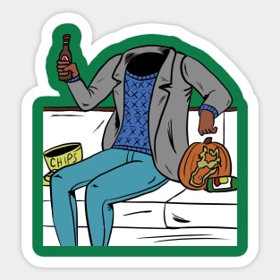 Headless Bojack Horseman Sticker